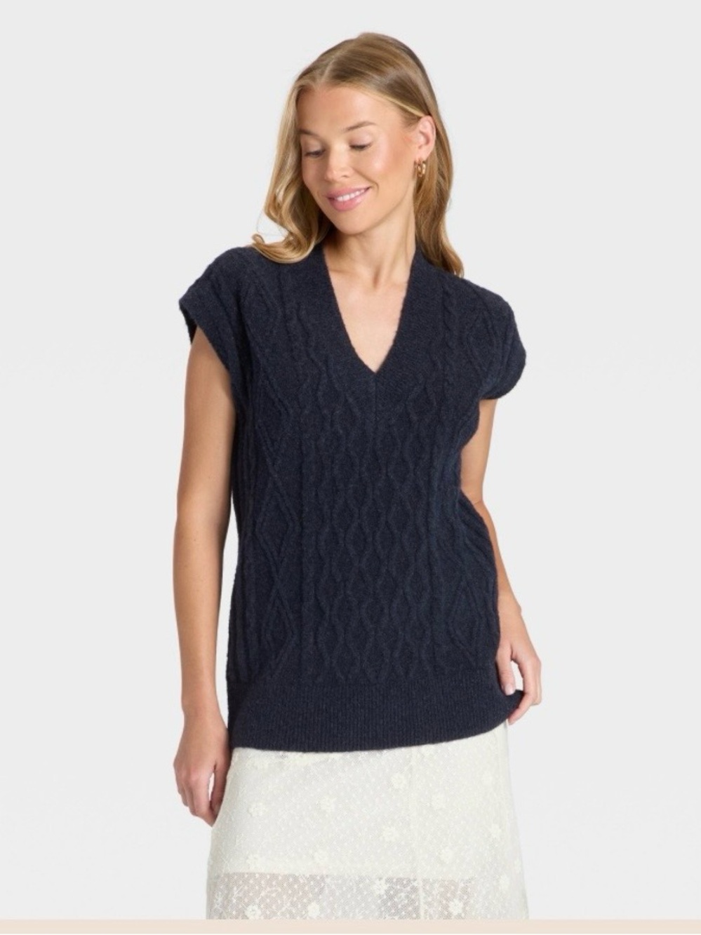 Universal Thread blue sweater vest size Small - oversized